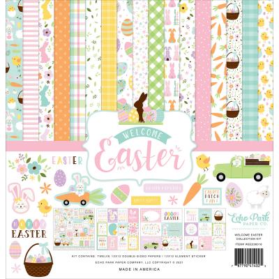 Echo Park Welcome Easter Designpapier - Collection Kit